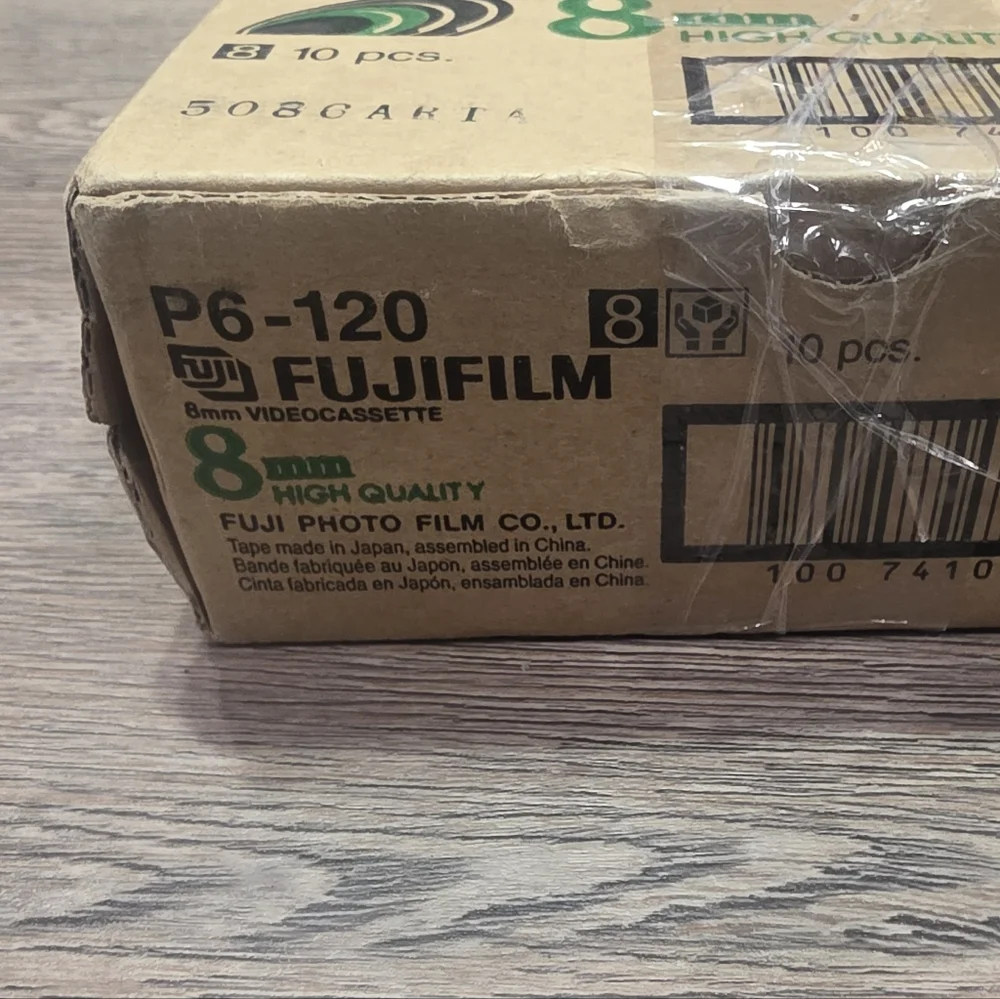 Fujifilm 8mm VideoCassette Camera P6-120 10 Pcs.
